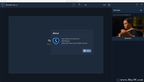 Topaz Sharpen AI for Mac 以人工智能重塑图像清晰锐化的专业软件开发